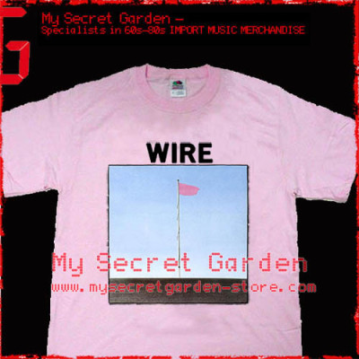 Wire - Pink Flag T Shirt  